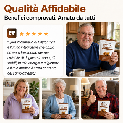 NutraVitta Canela do Ceilão equivalente a 7200 mg com óleo MCT